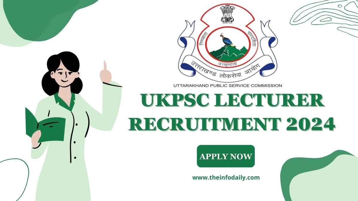 UKPSC Lecturer Recruitment